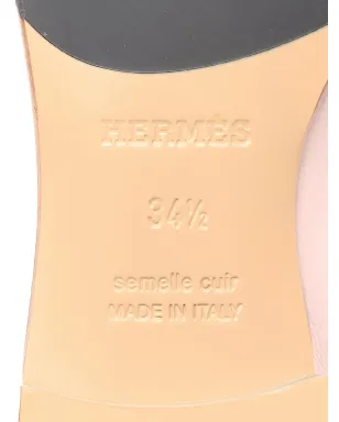 Hermès Pre-Owned ロイヤル フリンジディテール モカシン - サムネイル4