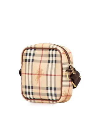 Burberry Pre-Owned Haymarket Check coated canvas クロスボディバッグ - サムネイル3