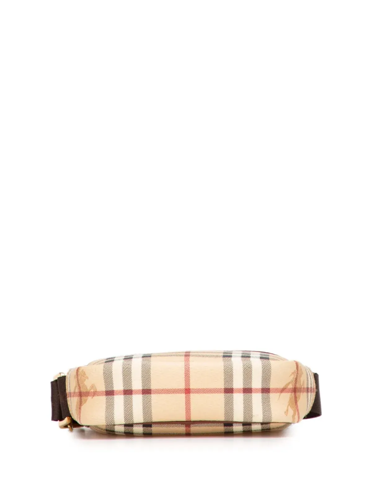 Burberry Pre-Owned Haymarket Check coated canvas クロスボディバッグ - 画像4