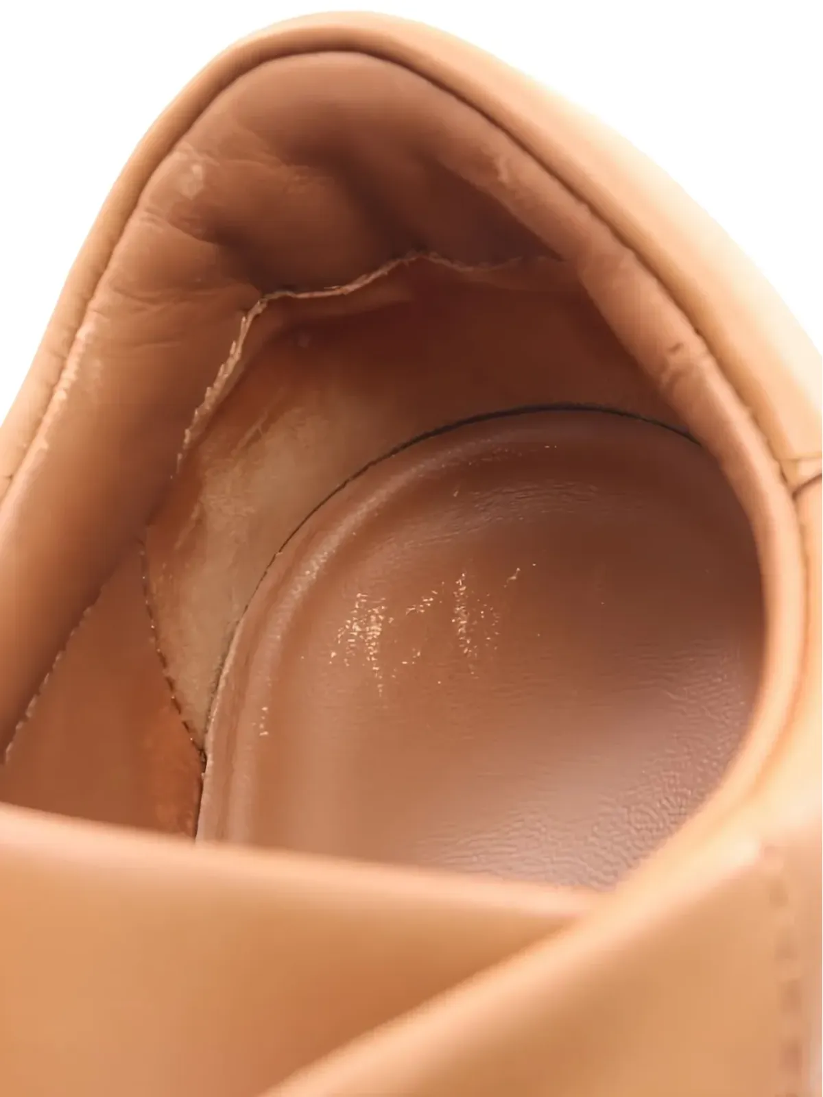 Hermès Pre-Owned Day Kelly buckle sneakers - Brown - 画像4