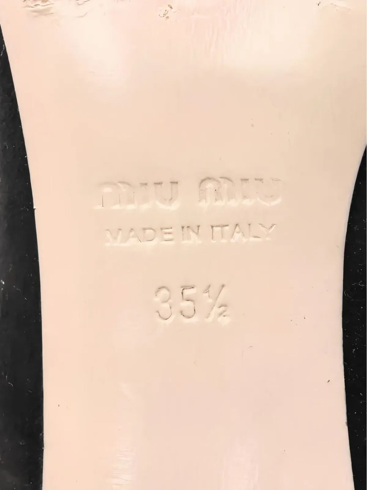 Miu Miu Pre-Owned ラインストーン付きスエードブーツ ブラック - 画像4