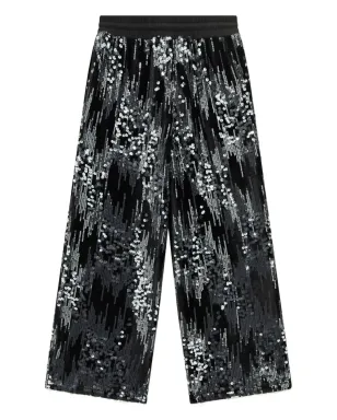 guess kids スパンコール付きベルベットパンツ - サムネイル1