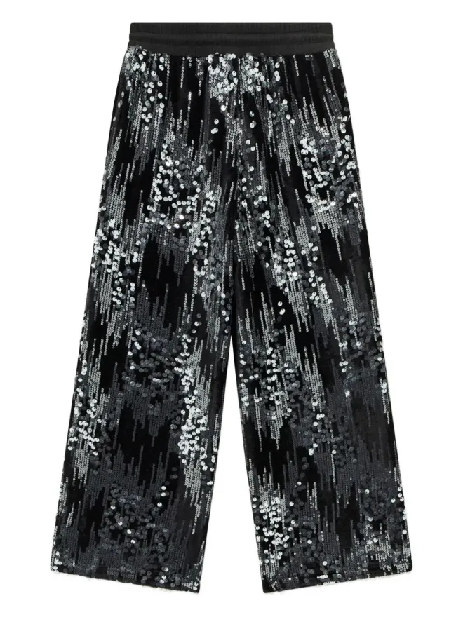 guess kids guess kids スパンコール付きベルベットパンツの商品画像