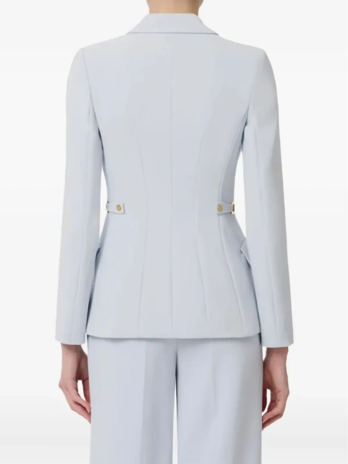 Elisabetta Franchi シングルブレスト ウエスト絞り ブレザー - 画像2