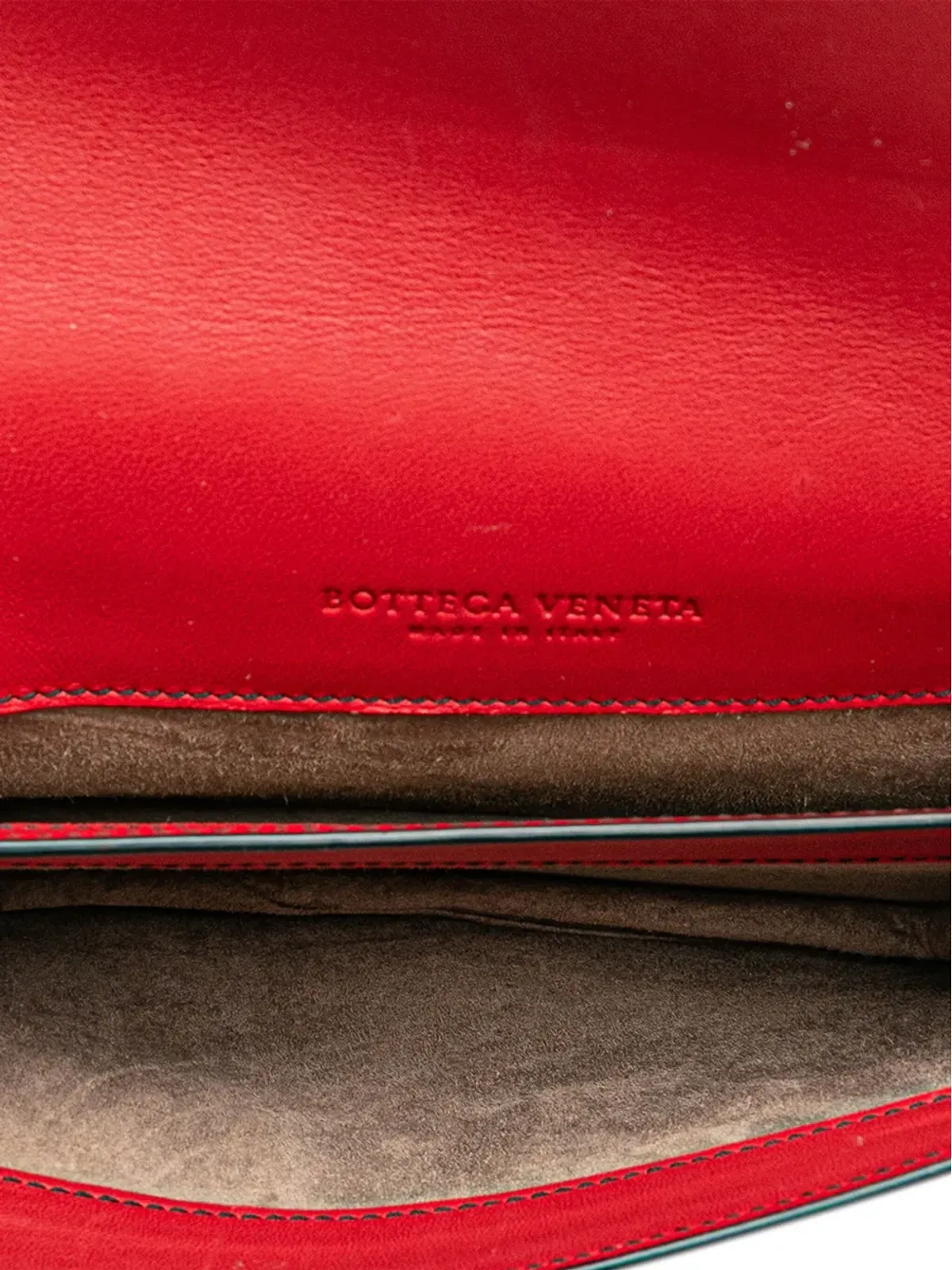 Bottega Veneta Vintage Montebello イントレチャート クロスボディバッグ（ナパレザー／スタッズ付き） - 画像5