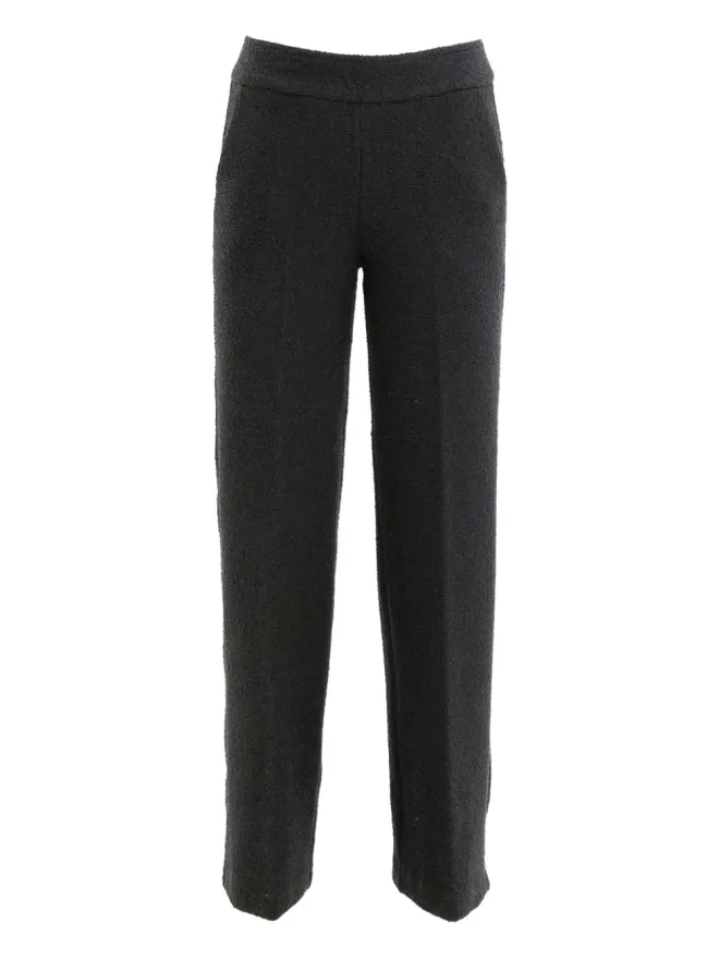 Avenue Montaigne Avenue Montaigne Carla テクスチャードストレートパンツの商品画像