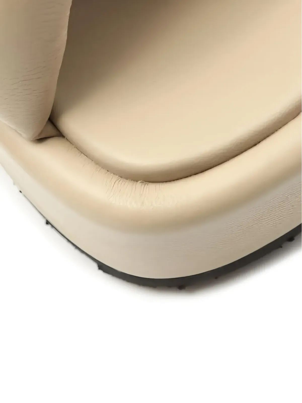 Prada Pre-Owned padded platform sandals - Neutrals - 画像3