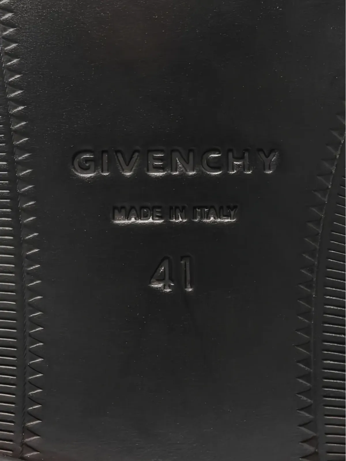 Givenchy Pre-Owned ロゴディテール レザー ローファー - 画像5