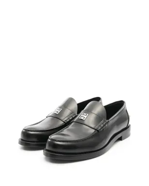 Givenchy Pre-Owned ロゴディテール レザー ローファー - サムネイル2