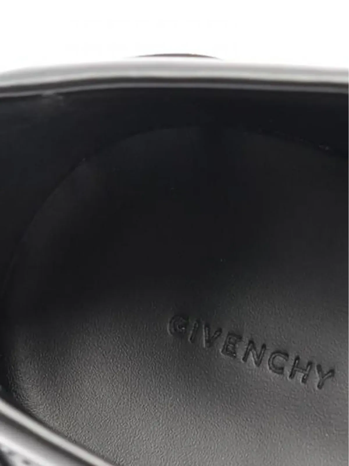 Givenchy Pre-Owned ロゴディテール レザー ローファー - 画像4