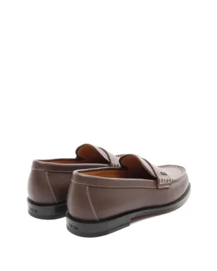 Christian Dior Pre-Owned Granville leather loafers - Brown - サムネイル2