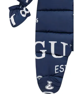 Guess Kids ロゴ入りフード付きスノースーツ - サムネイル3