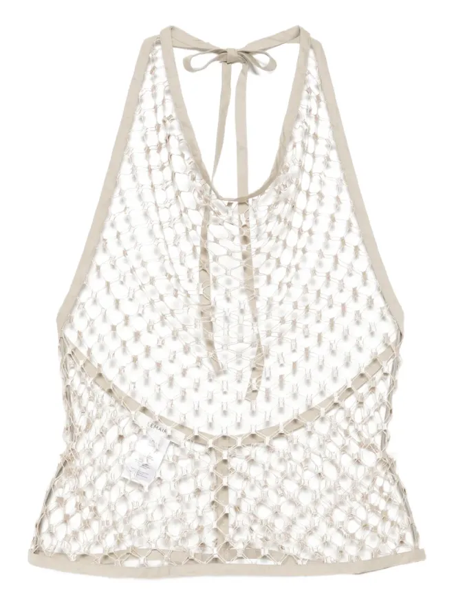 Lemaire LEMAIRE フィッシュネット ホルター トップの商品画像