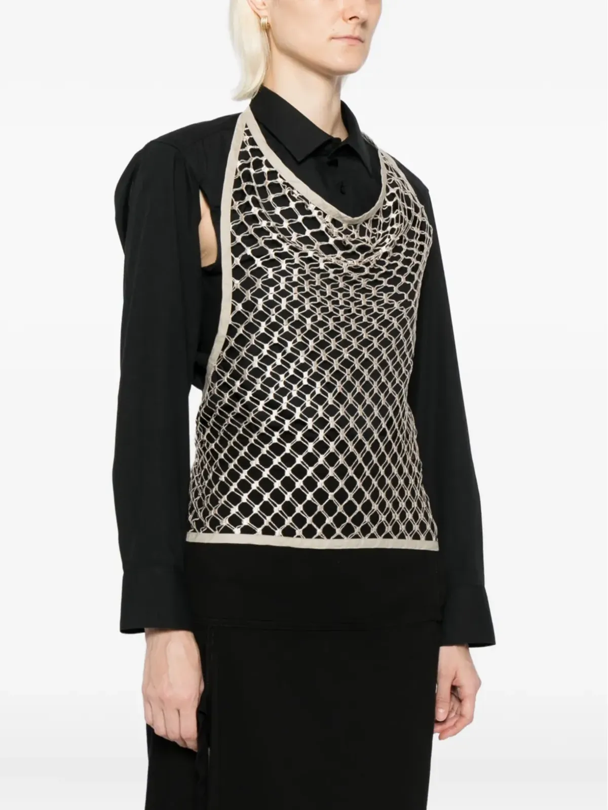LEMAIRE フィッシュネット ホルター トップ - 画像3