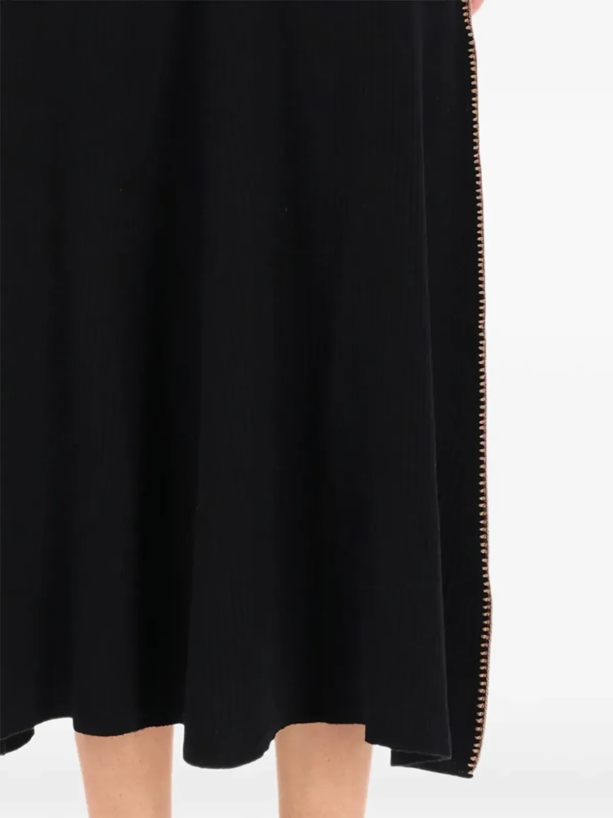 Paul Smith リブ編みトリム ミディ丈スカート - 画像2