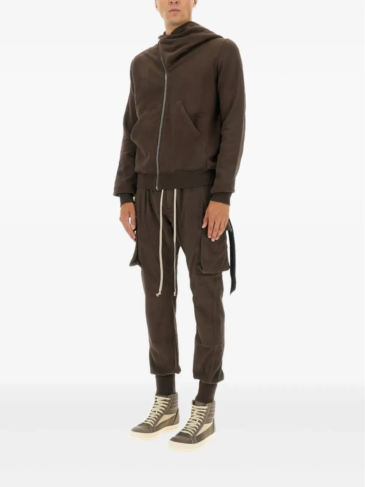 Rick Owens DRKSHDW ドローストリングカーゴパンツ - 画像3