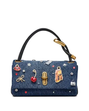 Marc Jacobs ミニ デュアルデニムバッグ ブルー - サムネイル1