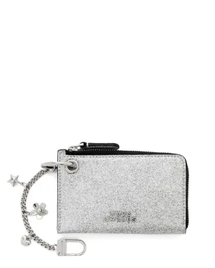 Marc Jacobs コーテッドグリッター レザー ウォレット - サムネイル1