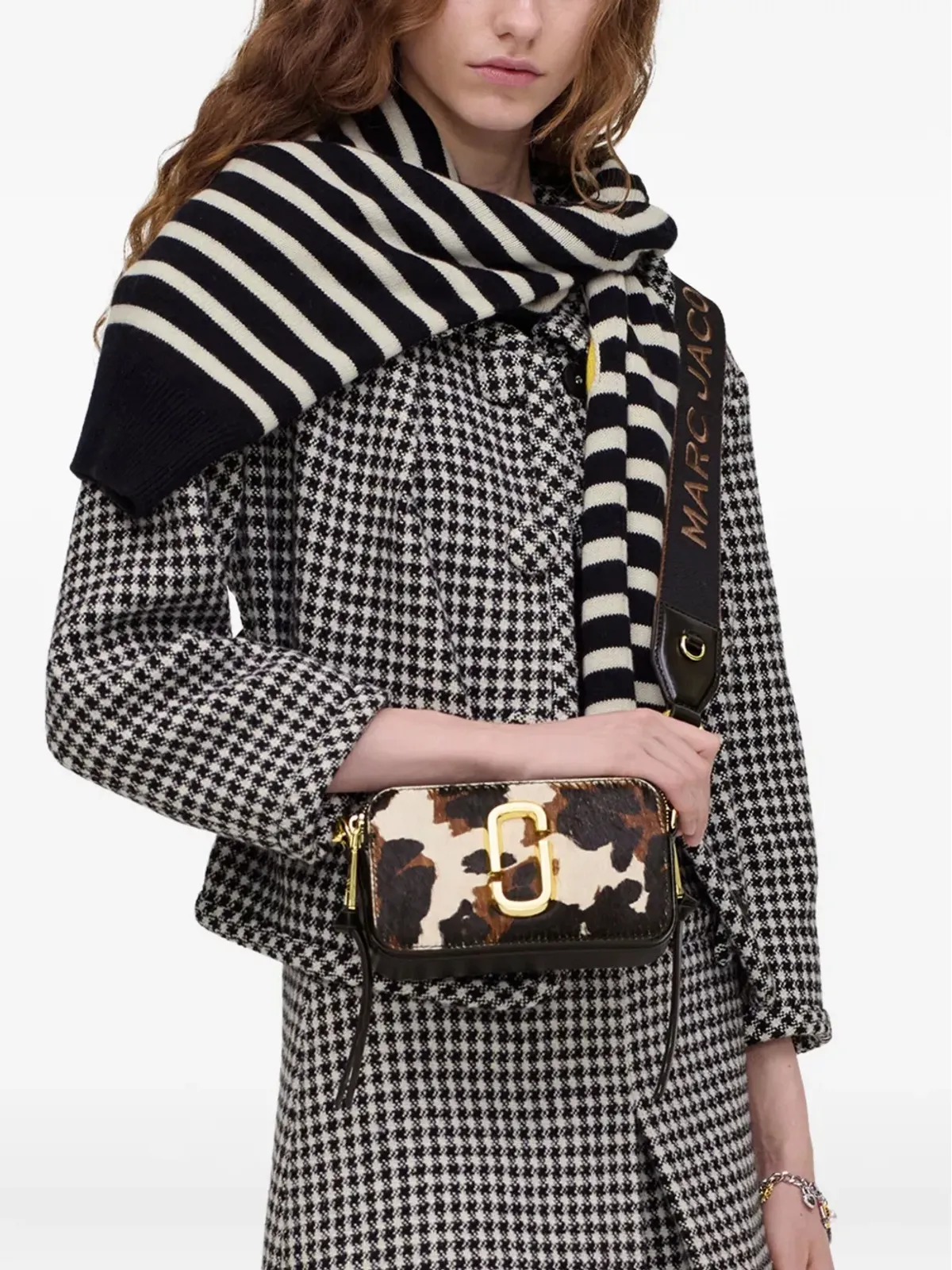Marc Jacobs スナップショット ヘアカルフパターン バッグ - 画像2