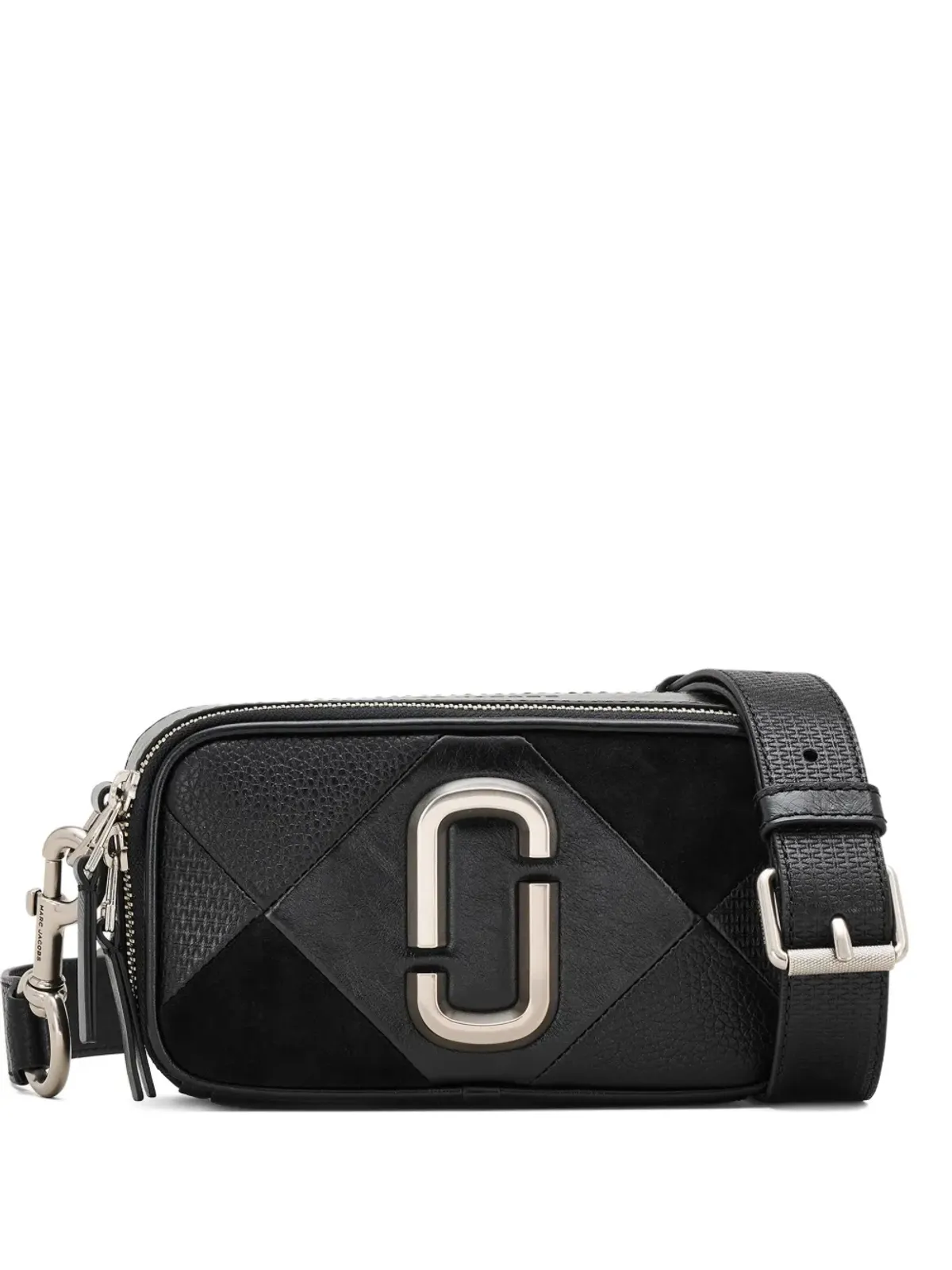 Marc Jacobs スナップショット パッチワークデザイン クロスボディバッグ - ブラック - 画像1