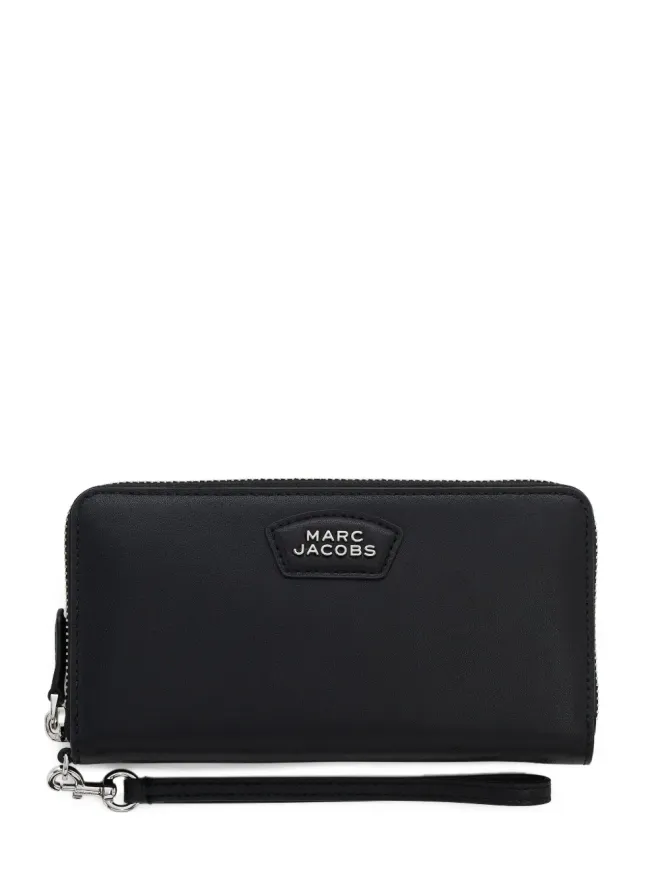Marc Jacobs Marc Jacobs ザ・コンチネンタル ロゴプレート レザー ウォレットの商品画像