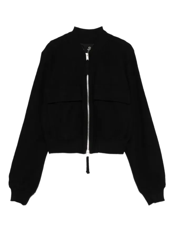 thom/krom Thom Krom ジップフロントジャケット ブラックの商品画像