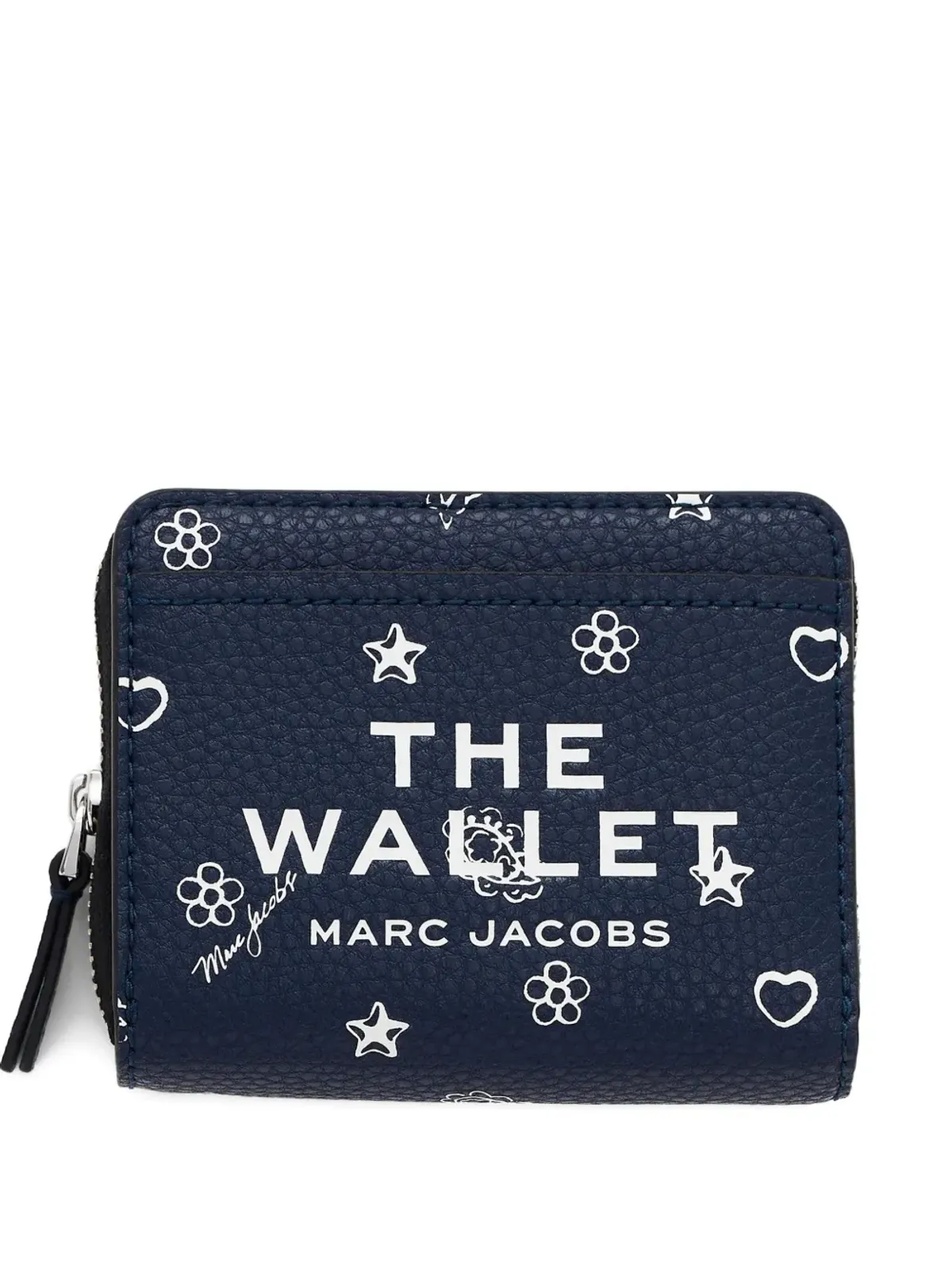 Marc Jacobs The Bandana leather wallet - Blue - 画像1
