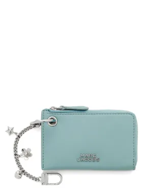 Marc Jacobs コインパース ジップ レザー ウォレット - ブルー - サムネイル1