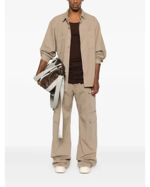 Rick Owens DRKSHDW パッチポケット コットンシャツ - サムネイル2