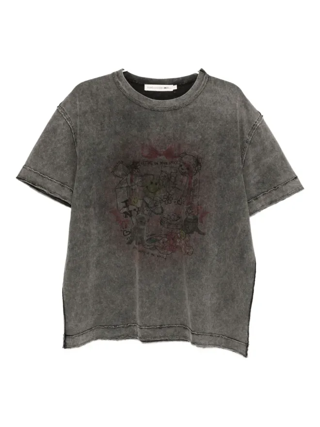 Joshua Sanders Joshua Sanders 猫プリントTシャツの商品画像