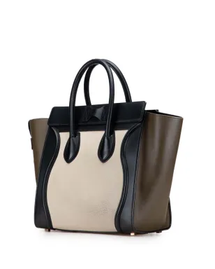 Celine Pre-Owned トリコロール ラゲッジトート ハンドバッグ - サムネイル3