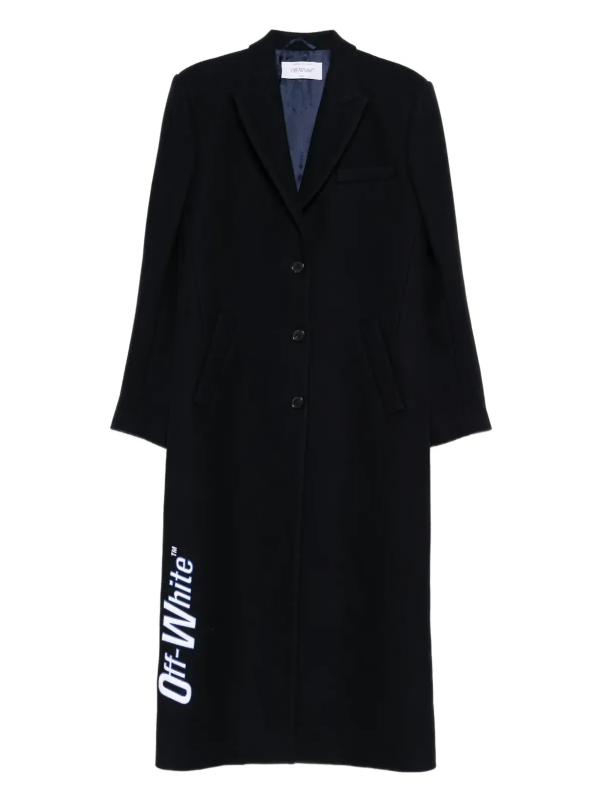 Off-White ロゴディテールコート - 画像1