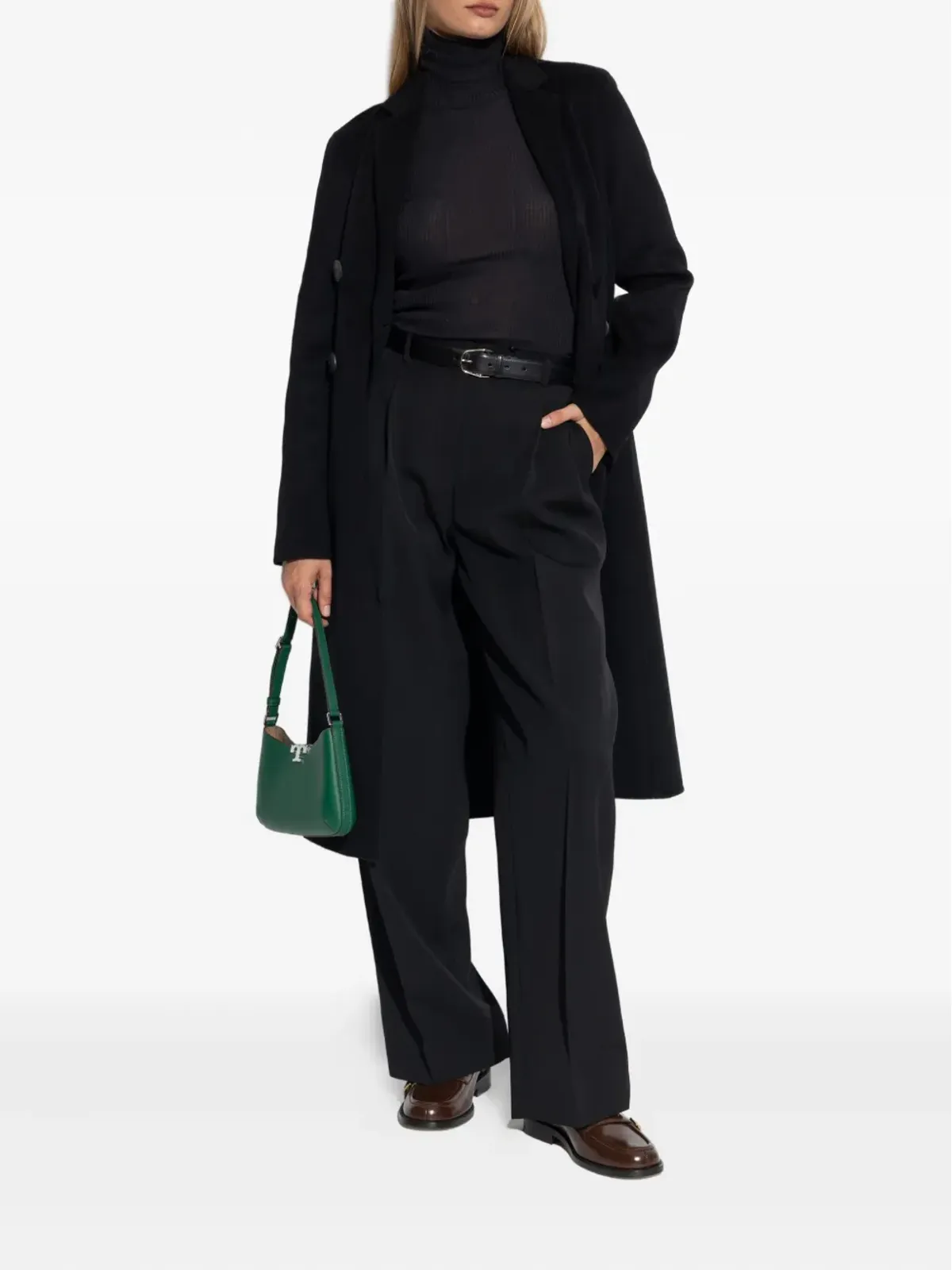 Tory Burch ダブルブレスト ウールコート - 画像2