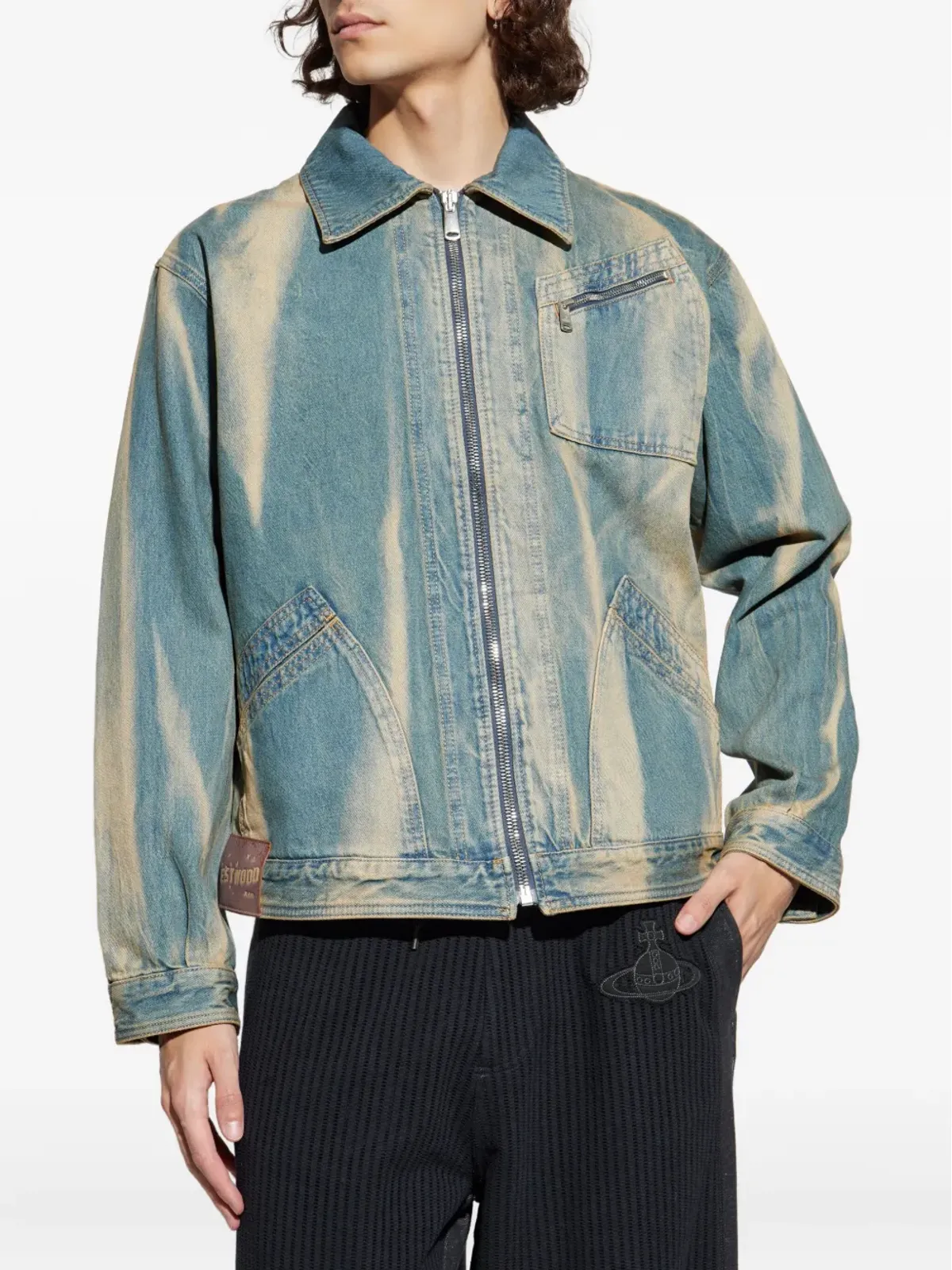 Vivienne Westwood ピラニア デニムジャケット - 画像3