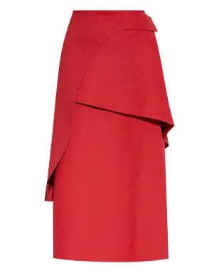 Tory Burch レイヤードアシンメトリック ミディスカート - サムネイル1