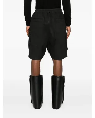 Rick Owens DRKSHDW カーゴポケット付きドローコードショートパンツ - サムネイル4