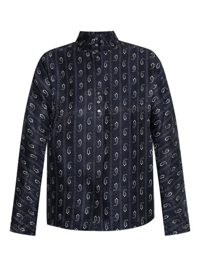 Tory Burch Tory Burch ペイズリープリント ブラウスの商品画像