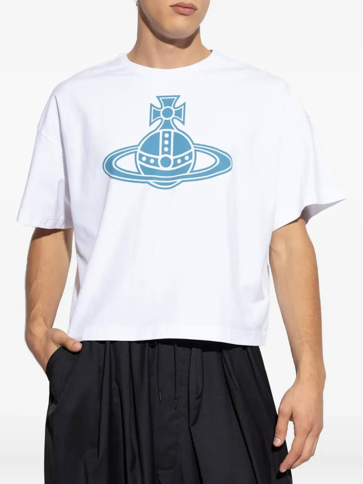 Vivienne Westwood ペルー・オーブプリントTシャツ ホワイト - 画像2