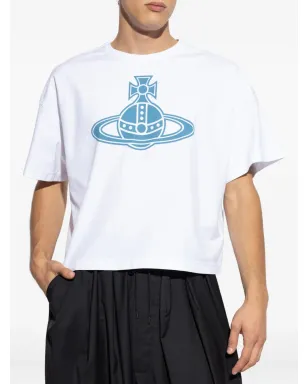 Vivienne Westwood ペルー・オーブプリントTシャツ ホワイト - サムネイル2