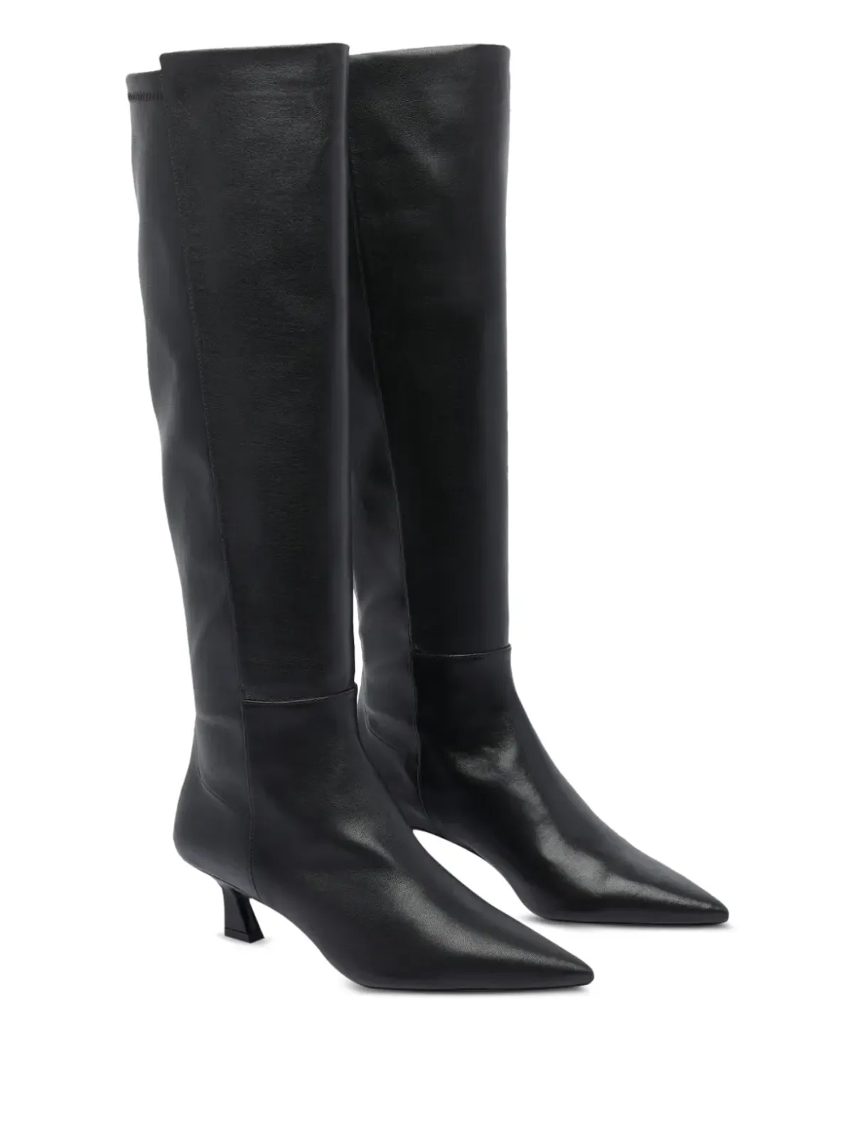 Stuart Weitzman ポインテッドトゥ ニー・ハイ ブーツ - 画像2