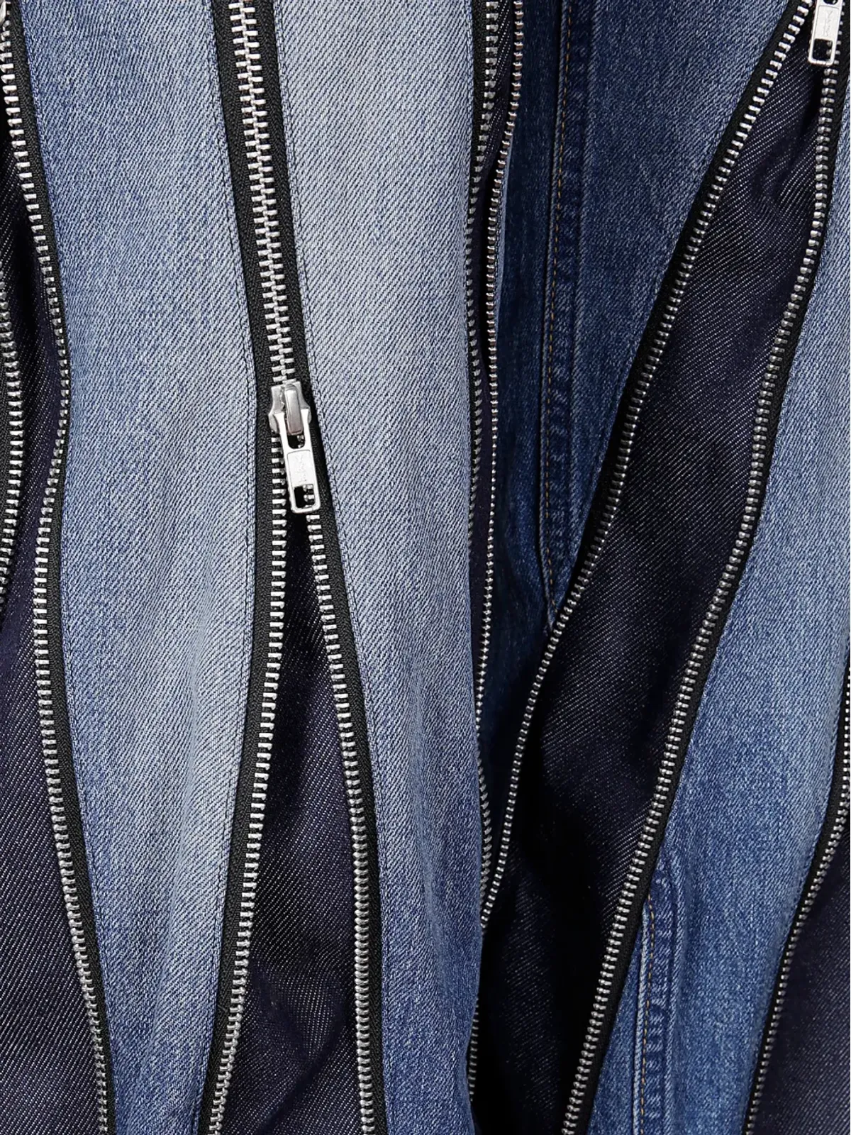 Junya Watanabe ジップディテールジーンズ - 画像3