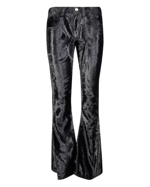 Junya Watanabe ベルベット仕上げパンツ - サムネイル1