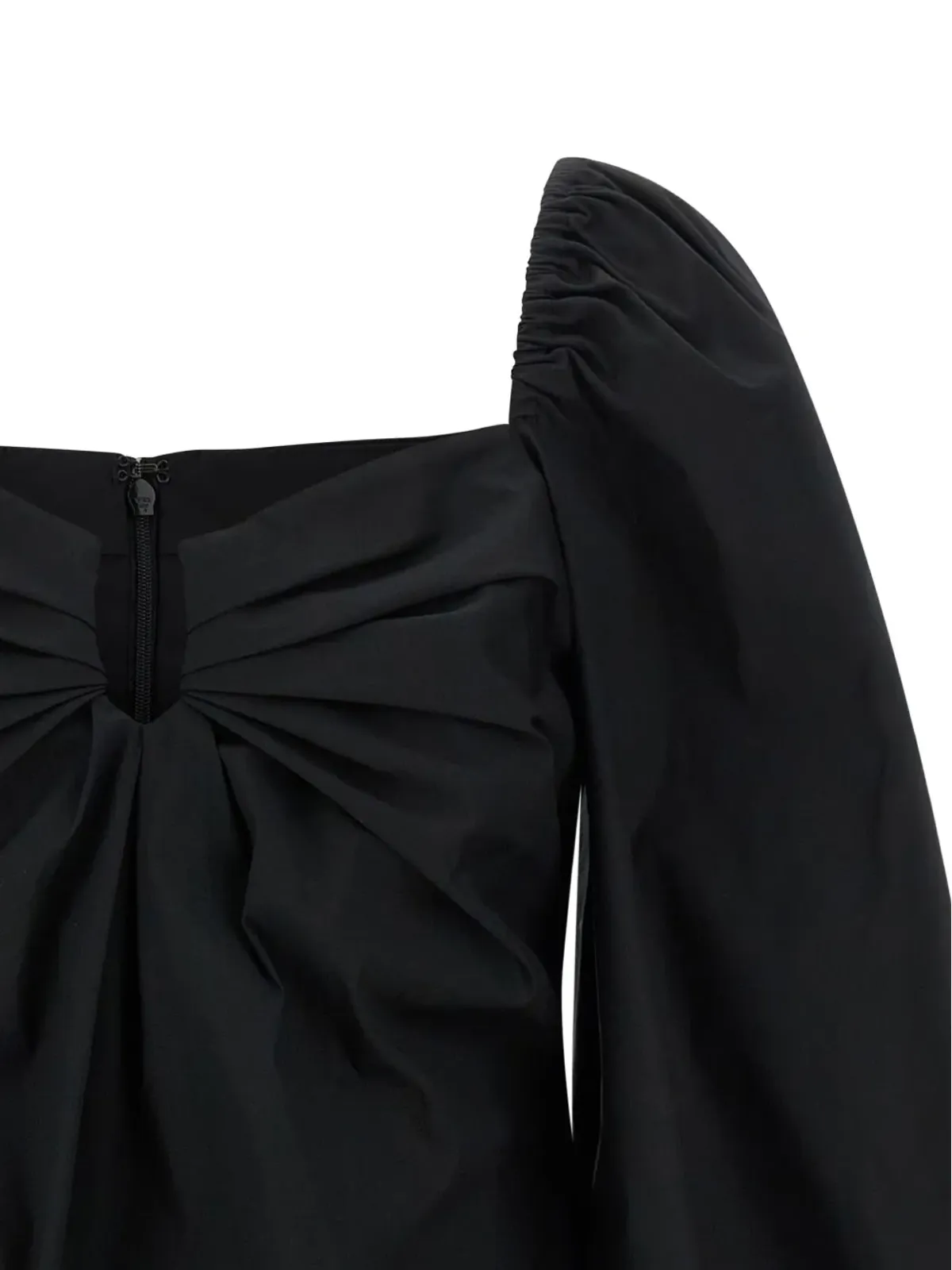 Carolina Herrera パフスリーブ・リップル・トップ - 画像4