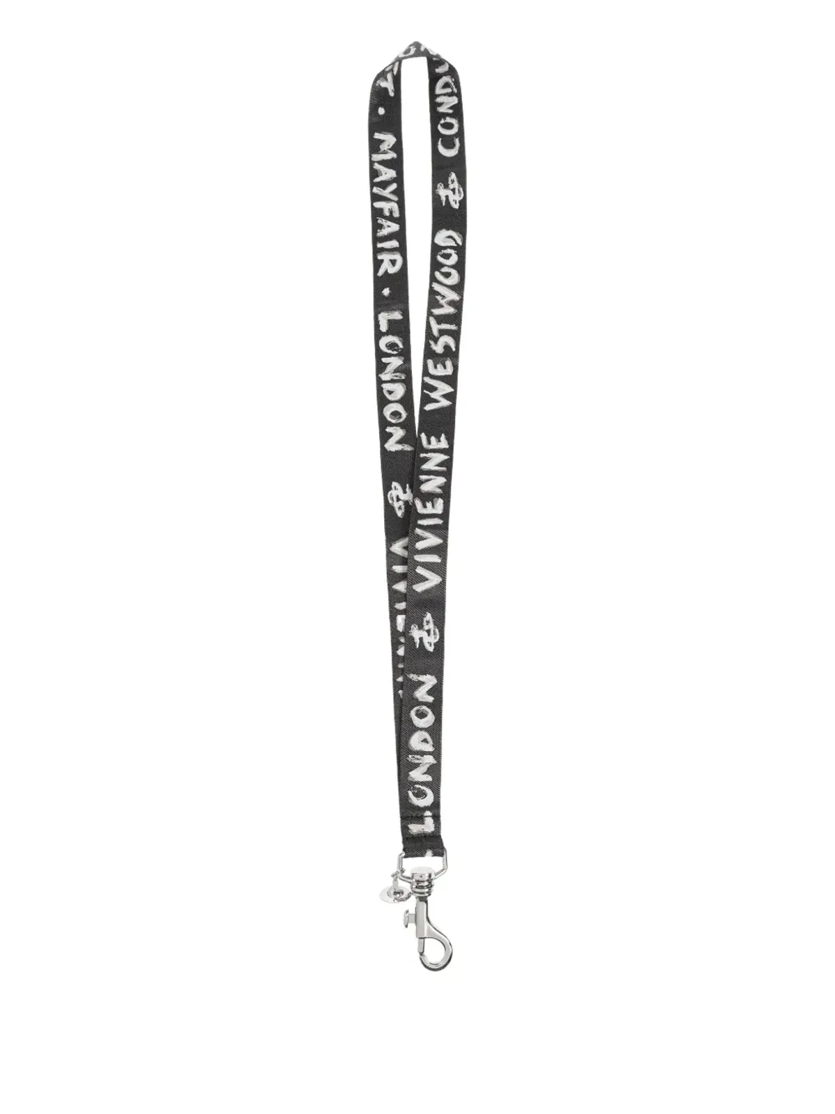 Vivienne Westwood ロゴプリントキーホルダー - 画像1