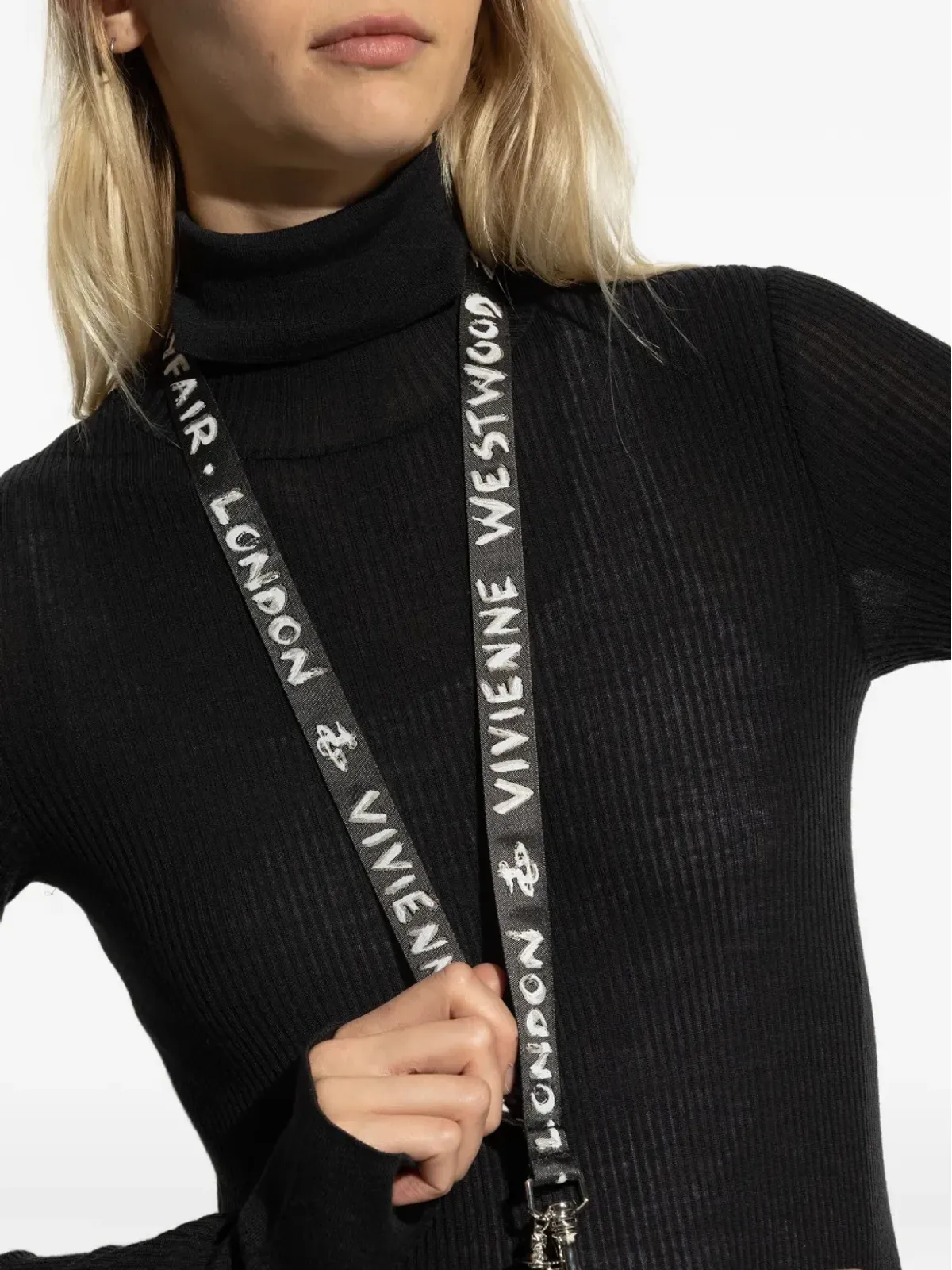 Vivienne Westwood ロゴプリントキーホルダー - 画像5