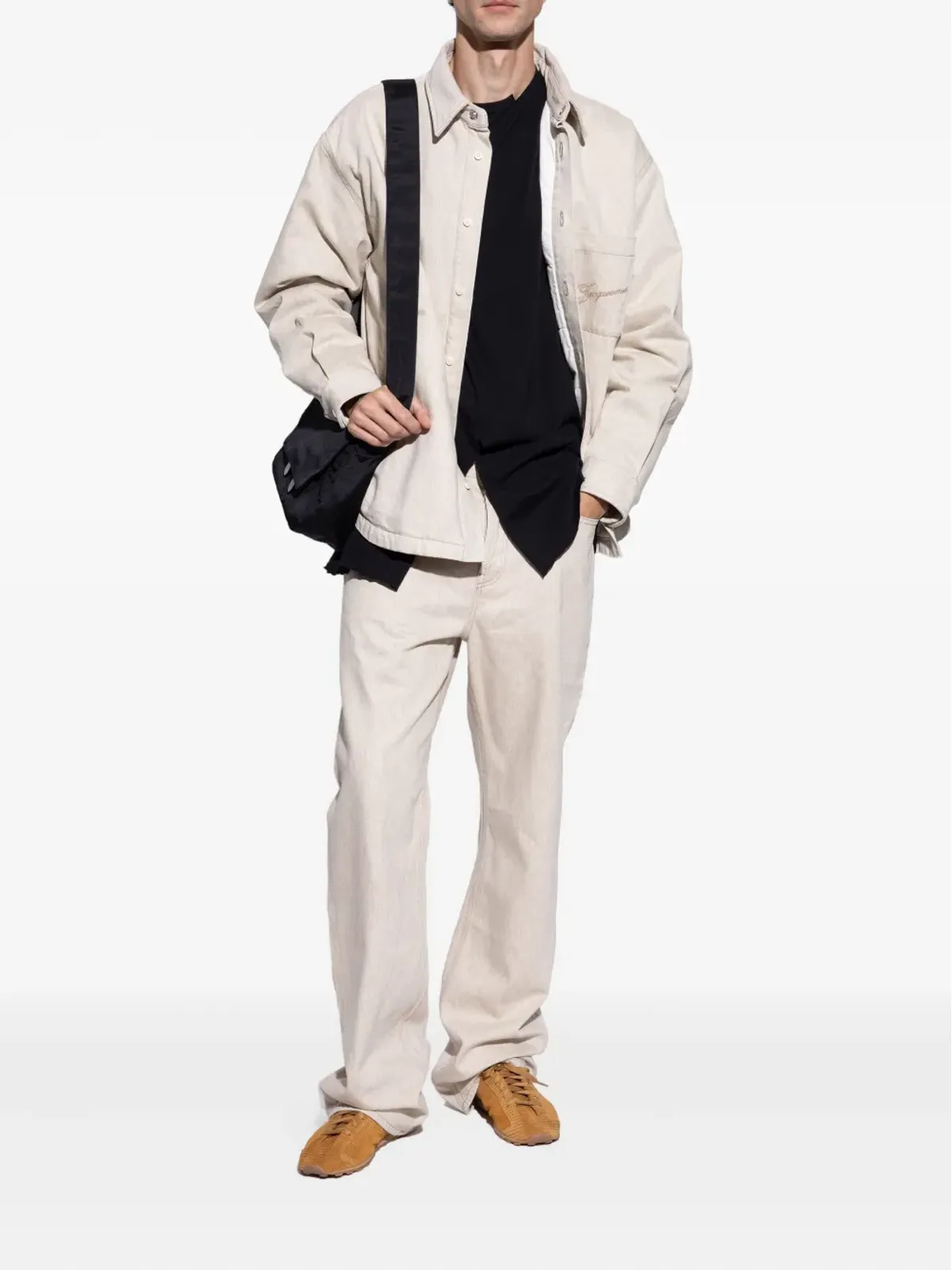 Jacquemus コーデュロイテクスチャーのスニーカー - 画像5