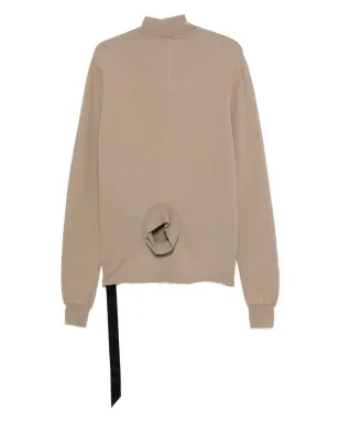 Rick Owens DRKSHDW モックネック・フリンジヘム セーター - サムネイル2
