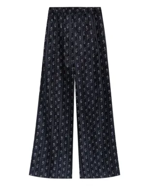 Tory Burch ペイズリープリント ワイドレッグパンツ - サムネイル1