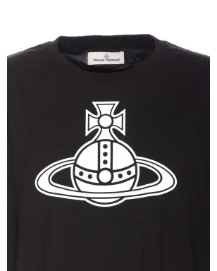 Vivienne Westwood パリ オーブプリント コットン Tシャツ - サムネイル3