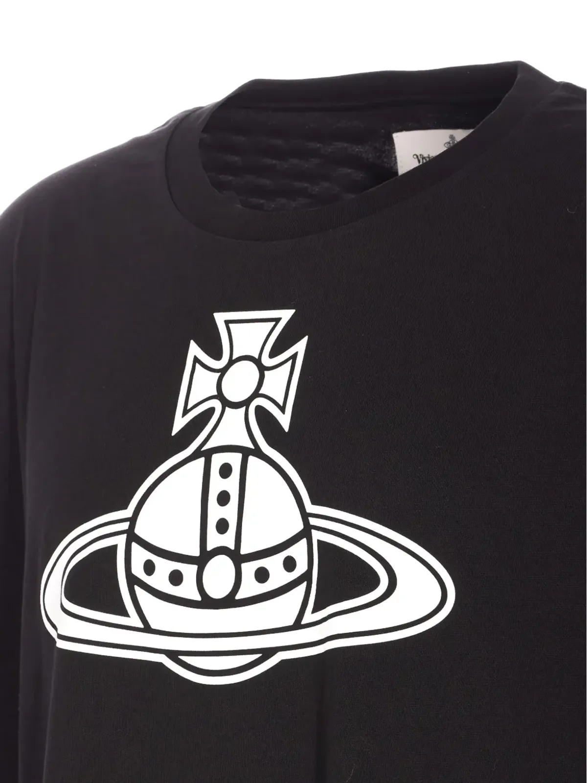 Vivienne Westwood パリ オーブプリント コットン Tシャツ - 画像4
